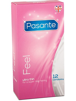 Pasante : Feel Kondomer, 12 stk