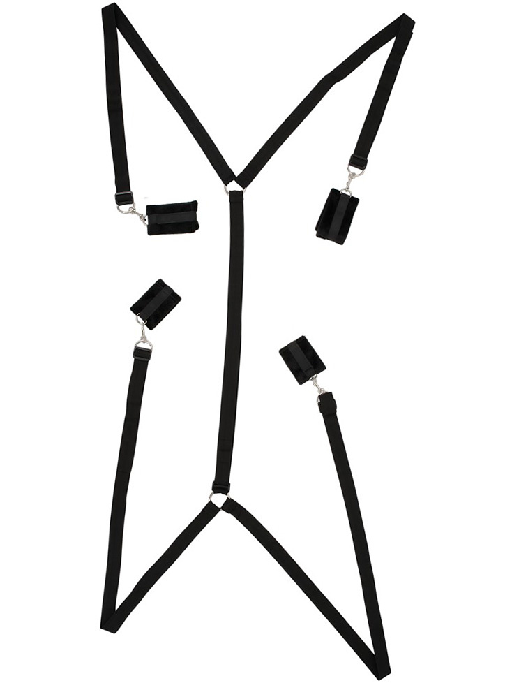 Bad Kitty : Bed Shackles, Bondage-sett