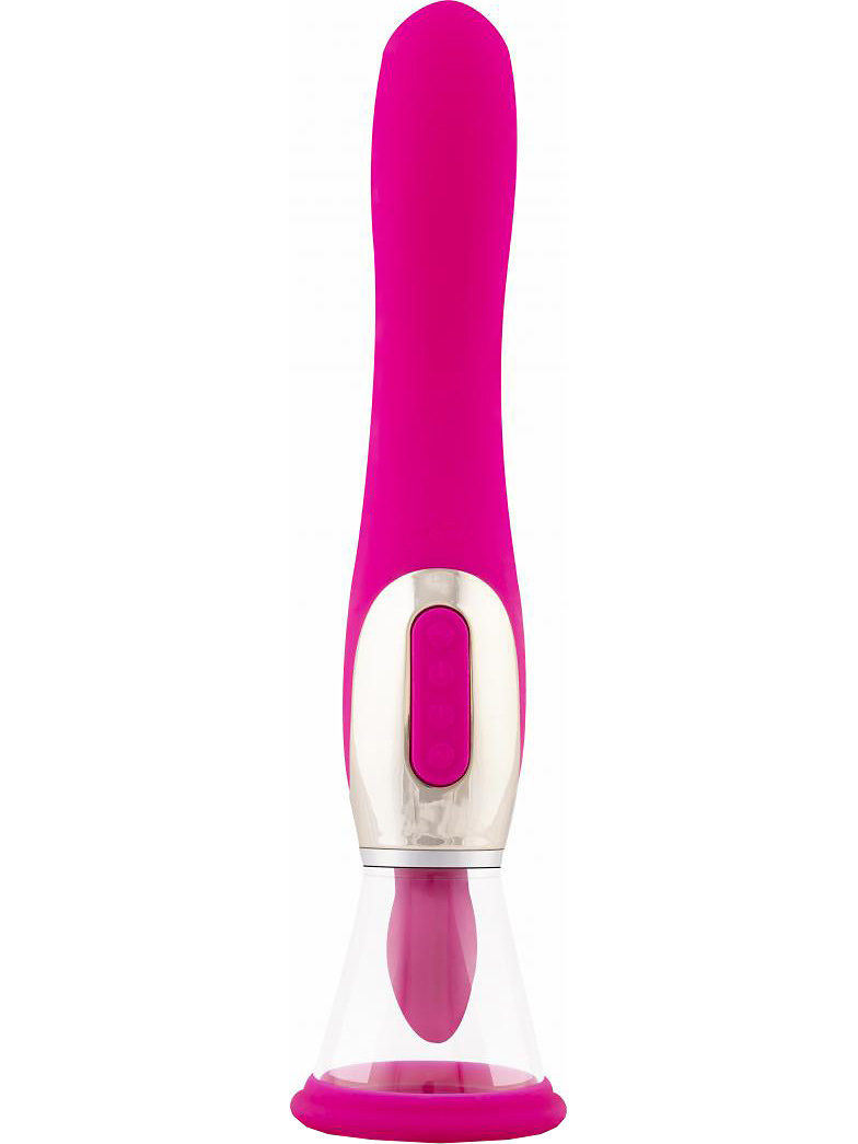Teazers : Intimpumpe med G-punktsvibrator