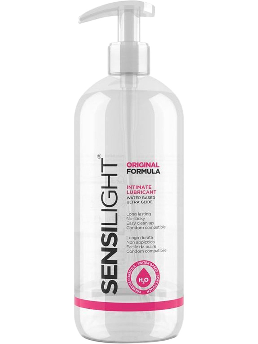 IntimateLine : Sensilight Original Formula, Vannbasert Glidemiddel, 500 ml