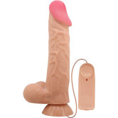 27978 Sliding Skin Dildovibrator, 24 cm