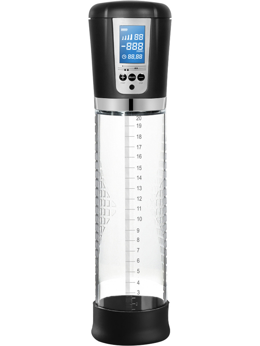 20514 Premium Rechargeable Automatic LCD Penispumpe