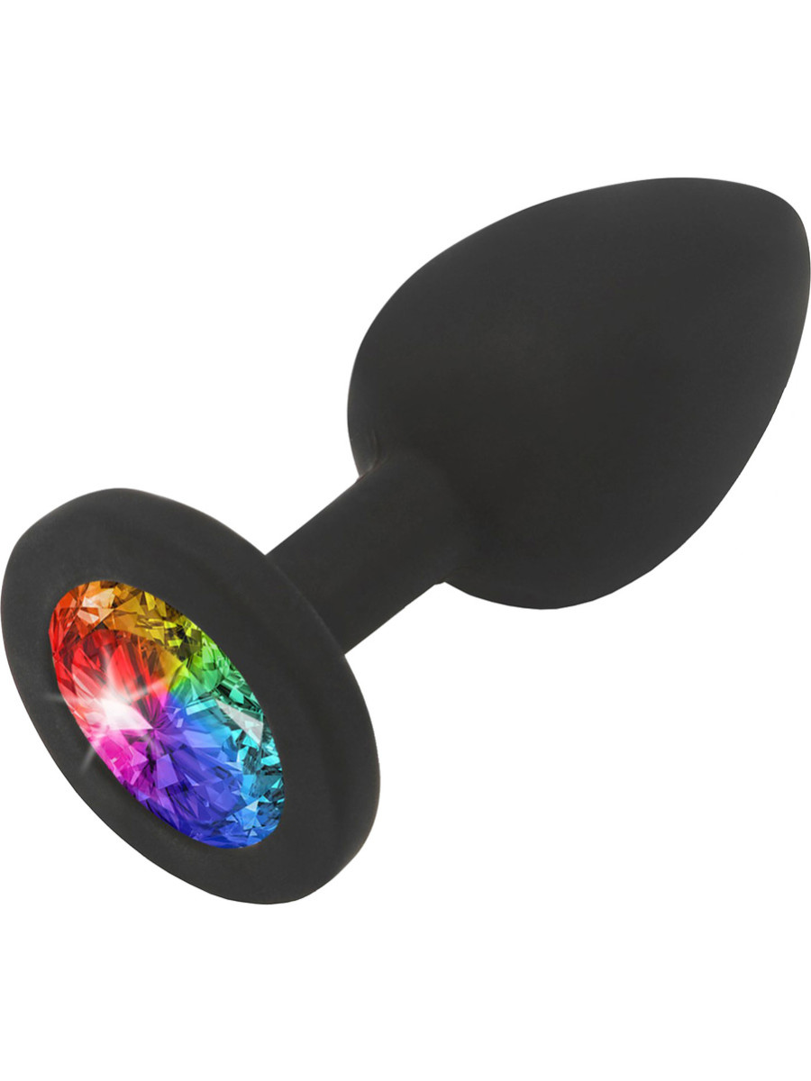 22731 Rainbow Booty Jewel Analplugg, Small