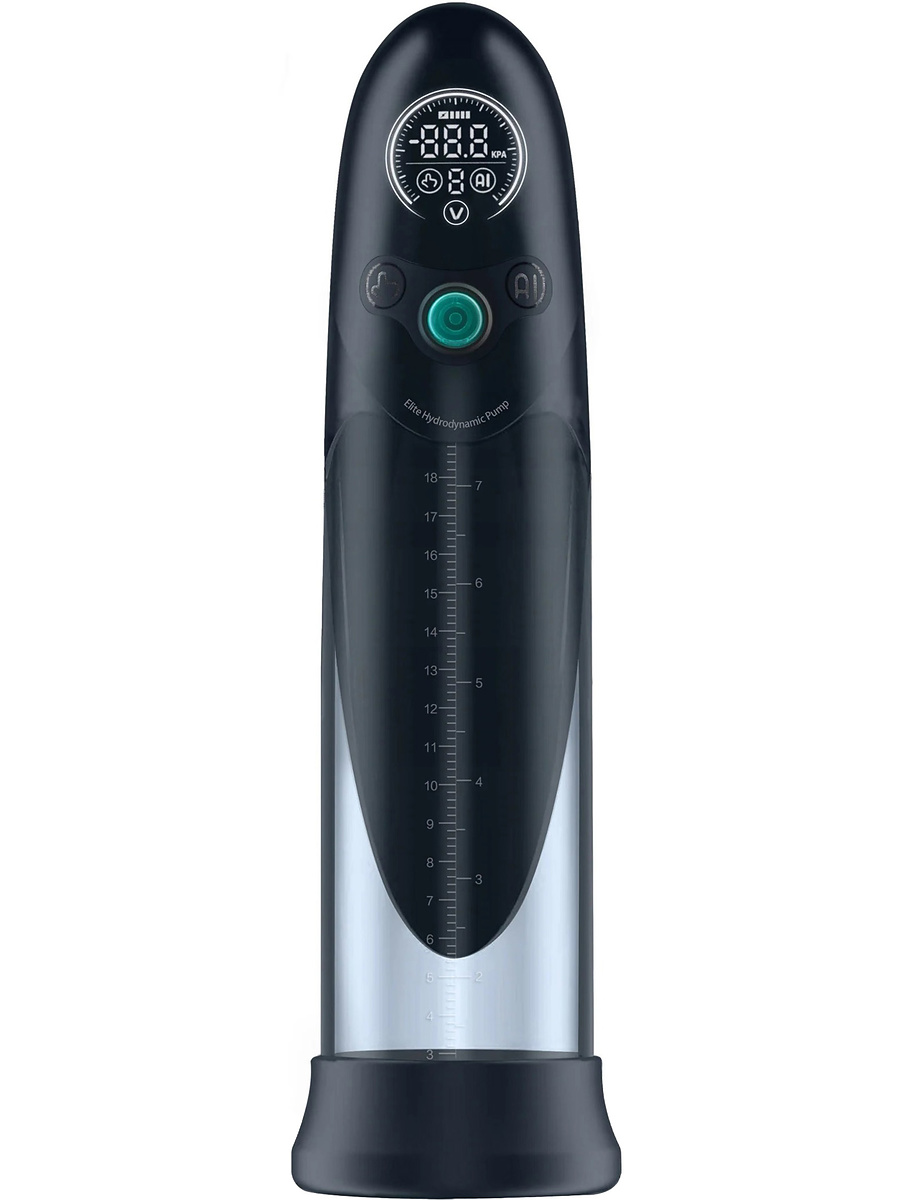 28504 BathFun Pro Penispump med MaxFit Silikon-Sleeve