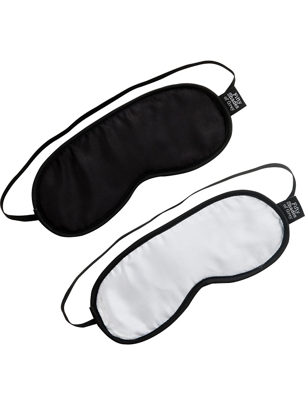 Fifty Shades of Grey: No Peeking, Soft Twin Blindfold Set