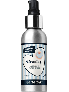 Belladot Varmende: Vannbasert Glidemiddel, 100 ml