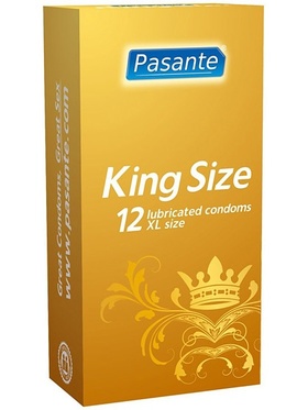 Pasante King Size: Kondomer, 12 stk