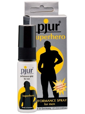 Pjur Superhero: Performance Spray, 20 ml