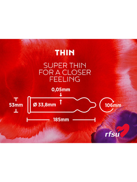 RFSU Thin: Kondomer, 10 stk