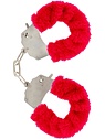 Furry Fun Cuffs, rød