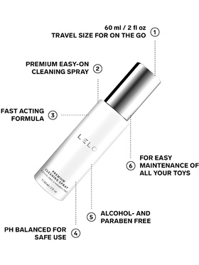 LELO: Antibacterial Cleaning Spray, 60 ml