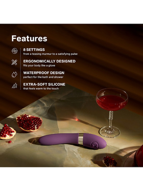 LELO: Elise 2, Dual-Powered Massager, lilla