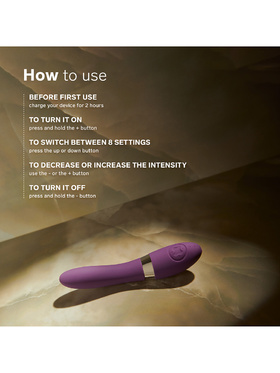 LELO: Elise 2, Dual-Powered Massager, lilla