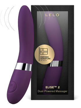 LELO: Elise 2, Dual-Powered Massager, lilla