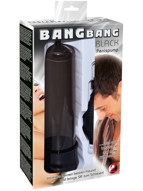 You2Toys: Bang Bang Penispumpe, svart