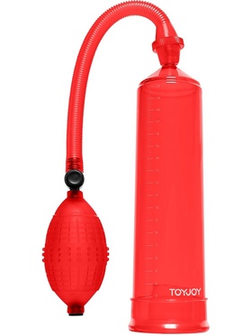 Toy Joy: Power Pump, rød/gjennomsiktig