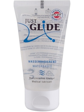Just Glide: Vannbasert Glidemiddel, 50 ml