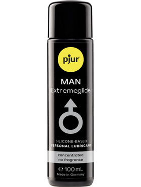 Pjur Man: Premium Extremeglide, Silikonbasert Glidemiddel, 100 ml