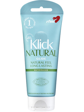 RFSU Klick Natural Glide: Vannbasert Glidemiddel, 100 ml