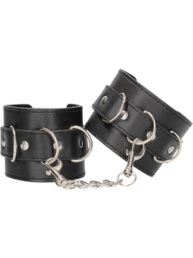 Ouch!: Leather Cuffs, svart