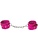 Ouch!: Leather Cuffs, rosa