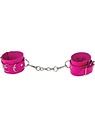 Leather Cuffs, rosa