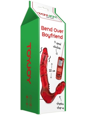 Toy Joy: Bend Over Boyfriend, Vibrator, rød