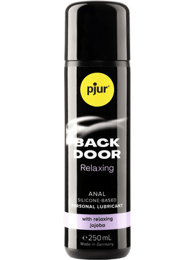 Pjur Back Door: Relaxing Silikonbasert Analglidemiddel, 250 ml