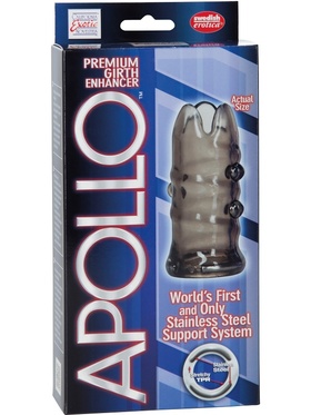 California Exotic: Apollo, Premium Girth Enhancer, halvgjennomsiktig