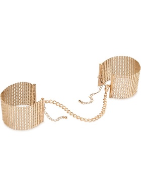 Bijoux Indiscrets: Desir Metallique, Metallic Mesh Handcuffs, gull