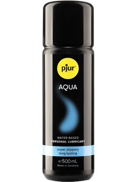 Pjur Aqua: Vannbasert Glidemiddel, 500 ml