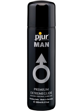 Pjur Man: Premium Extremeglide, Silikonbasert Glidemiddel, 250 ml