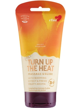 RFSU Sense Me: Turn Up The Heat, Varmende Glidemiddel & Gel, 150 ml