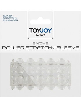 Toy Joy: Power Stretchy Sleeve, gjennomsiktig