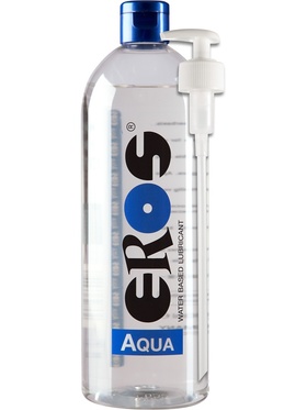 Eros Aqua: Vannbasert Glidemiddel (Flaske), 1000 ml