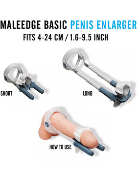 Male Edge: Penis Enlarger, Basic Kit, blå