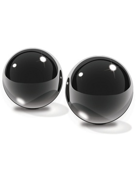 Pipedream Fetish Fantasy: Black Glass Ben-Wa Balls, Medium