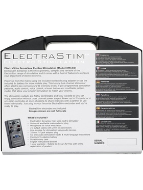 ElectraStim: SensaVox, Electro-Sex Stimulator