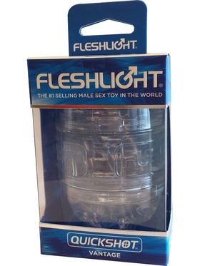 Fleshlight: Quickshot Vantage, gjennomsiktig