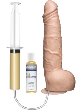 TitanMen: Piss Off Dildo, 27 cm, lys