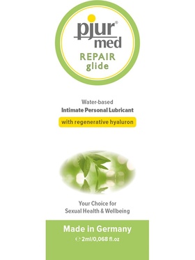 Pjur Med: Repair Glide, Vannbasert Glidemiddel, 100 ml