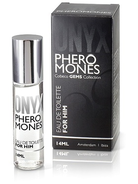 Cobeco: Onyx, Pheromones, Eau de Toilette for Him, 14 ml