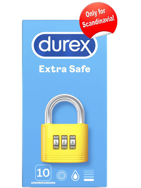 Durex Extra Safe: Kondomer, 10 stk