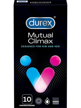 Durex Mutual Climax: Kondomer, 10 stk