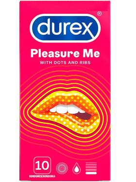 Durex Pleasure Me: Kondomer, 10 stk