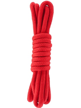 Hidden Desire: Bondage Rope, 3m, rød