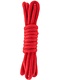Bondage Rope, 3m, rød