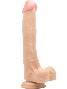 RealRock: Realistic Cock, 27 cm, lys
