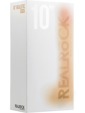RealRock: Realistic Cock, 27 cm, lys