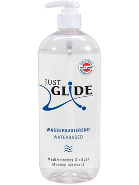 Just Glide: Vannbasert Glidemiddel, 1000 ml